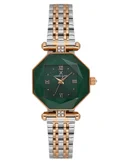DANIEL KLEIN Dark Green | Silver and Rose Gold